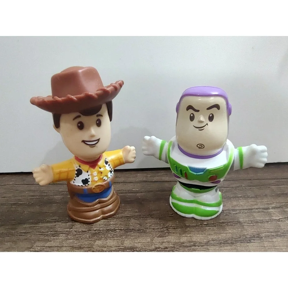Fisher Price Little People Toy Story Buzz Lightyear And woody Z29